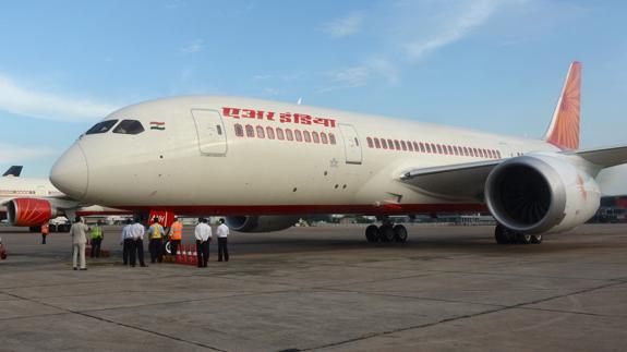 Un avión de Air India.