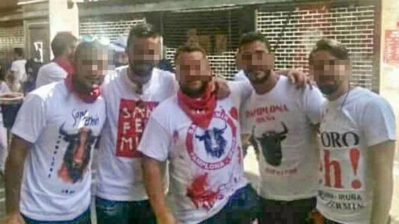 Los acusados por la violación grupal en San Fermín.