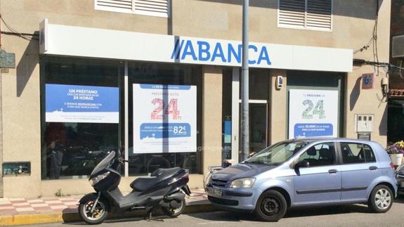 Una sucursal de Abanca.