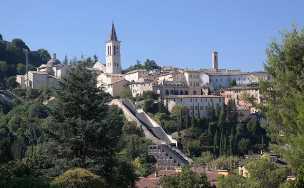 Vistas de Spoleto.