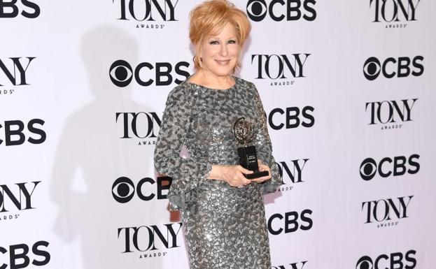 Bette Midler, mejor actriz de musical.