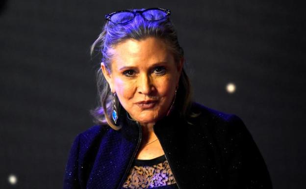 Carrie Fisher.