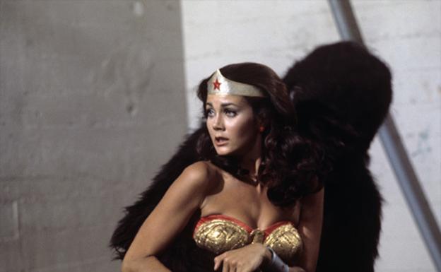 Lynda Carter fue 'Wonde Woman' en televisión.