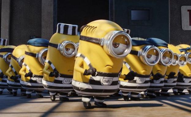 Los 'minions', a prisión