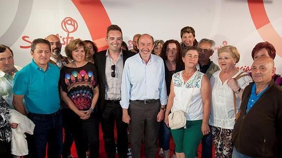 Rubalcaba se despide en su pueblo bnatal