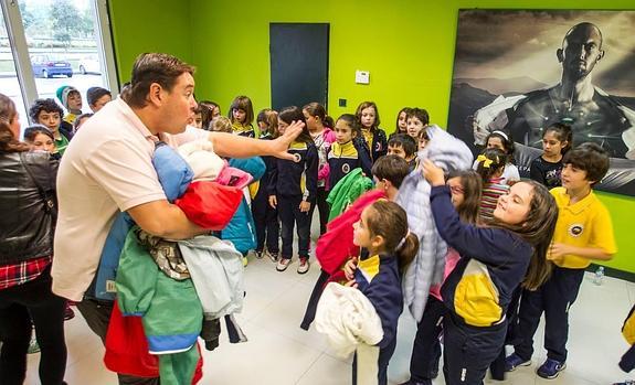 «El vestuario huele a menta»
