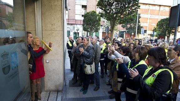 Asamblea en la sede del Colegio de Médicos