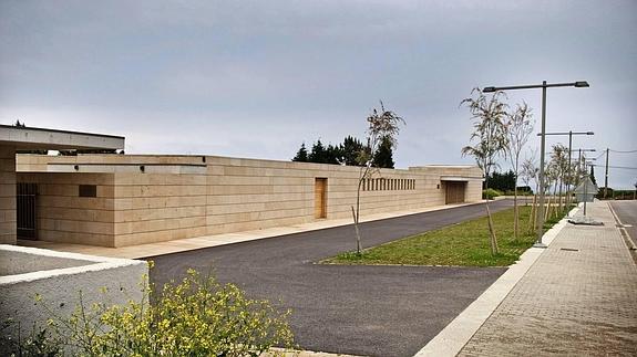 Instalaciones del cementerio de Comillas