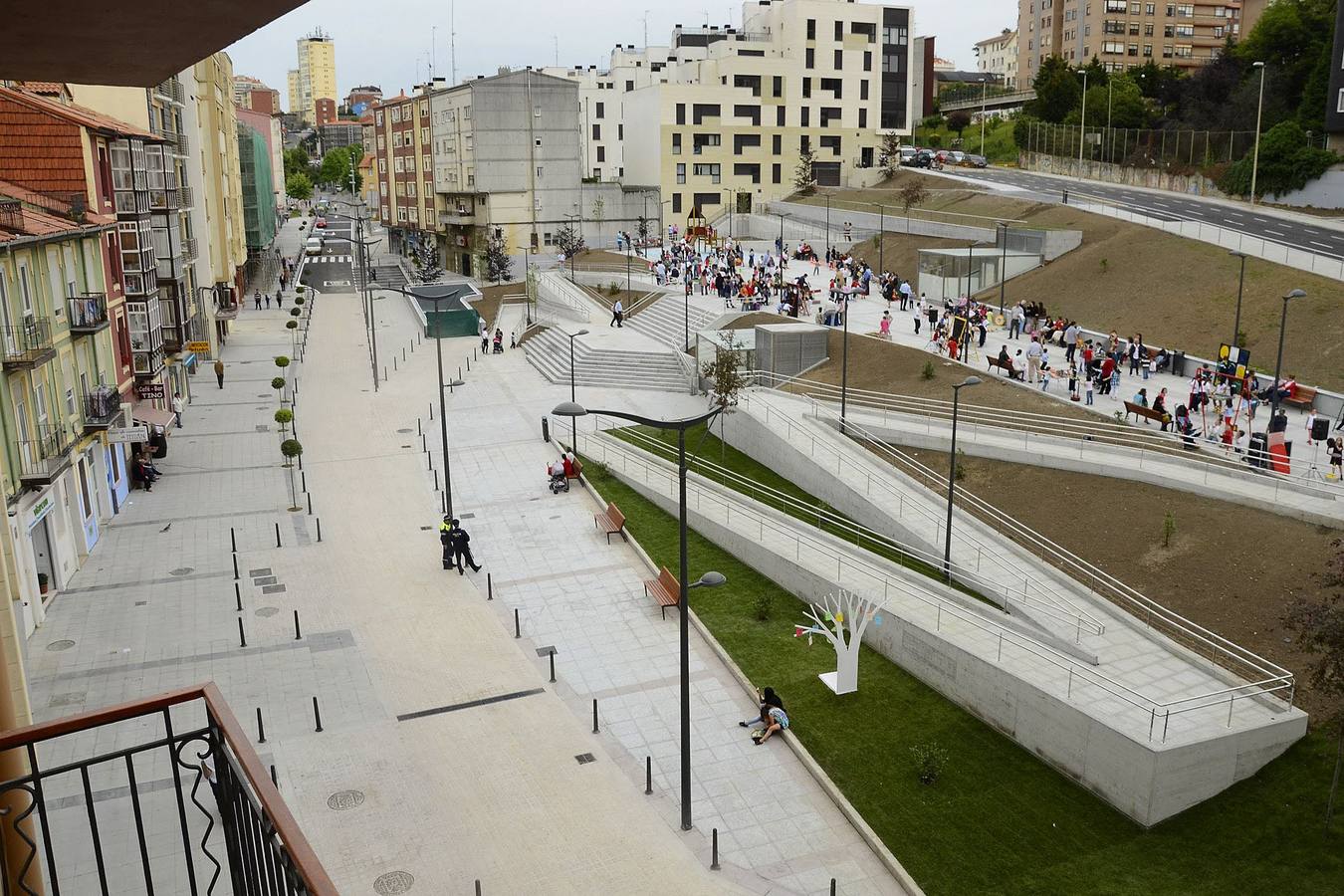 Vista de la calle Tetuán