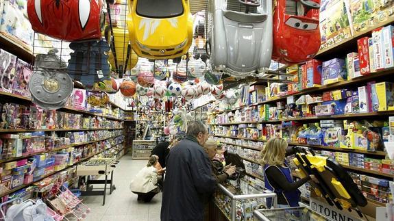 Las ventas navideñas de juguetes suponen un 10% del total anual