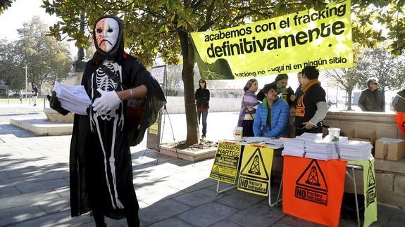 Protesta en Santander contra los permiso de Bezana-Bigüenzo