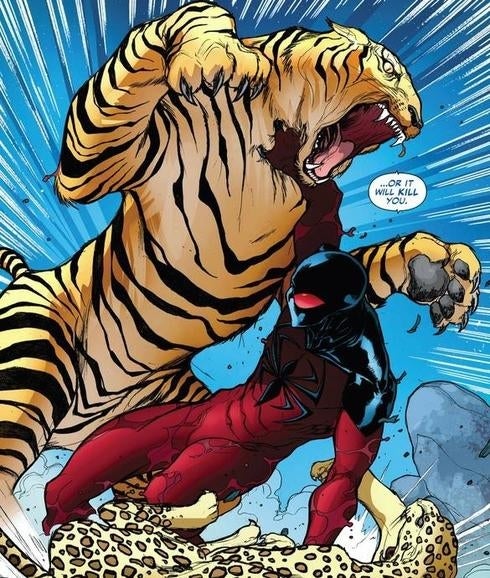 Viñetas de David Baldeón para Marvel Comics.