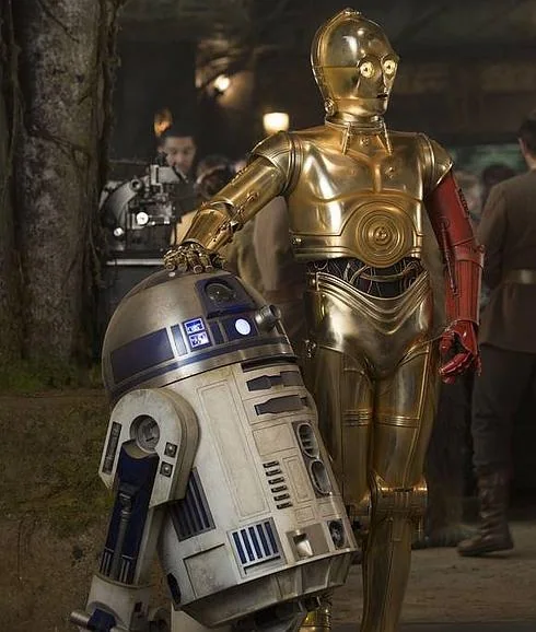 R2-D2 and C-3PO, dos de los personajes más conocidos de ‘Star Wars’.