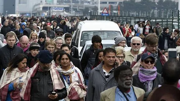 Los cántabros que viven en Bruselas, "inquietos por lo que aún pueda suceder"