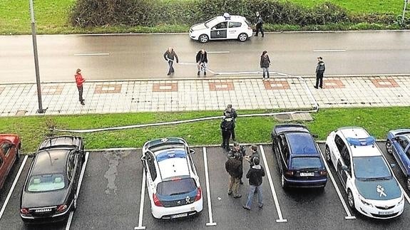 Detencion de uno de los atracadores en Penagos