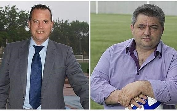 A la izquierda, José Antonio García y a la derecha, José Ángel Peláez.