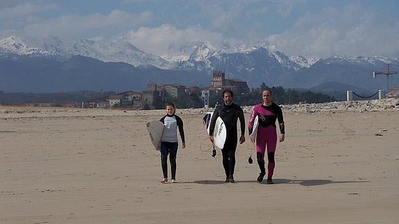 Las playas de San Vicente, declaradas 'Reserva del Surf'