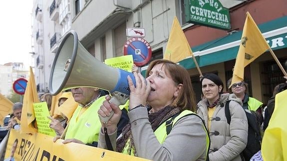 Una de las últimas manifestaciones del colectivo AMA.