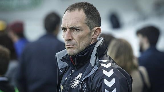 El entrenador del Racing, Pedro Munitis.