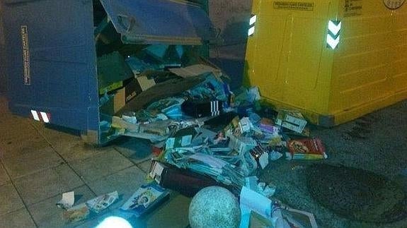 Última acción de los 'vándalos' en Castro Urdiales.