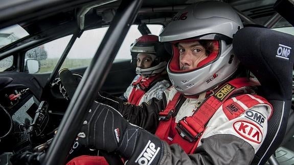 "Para mí es un sueño participar en el rally que veía cuando era un crío"