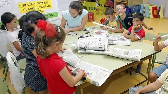 Las actividades de Abierto en Vacaciones se realizan en seis colegios del municipio