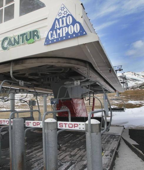 Estación de esquí de Alto Campoo.