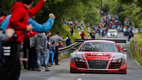 El Audi R8 de José Antonio López-Fombona será uno de los atractivos de la Subida a Alisas.