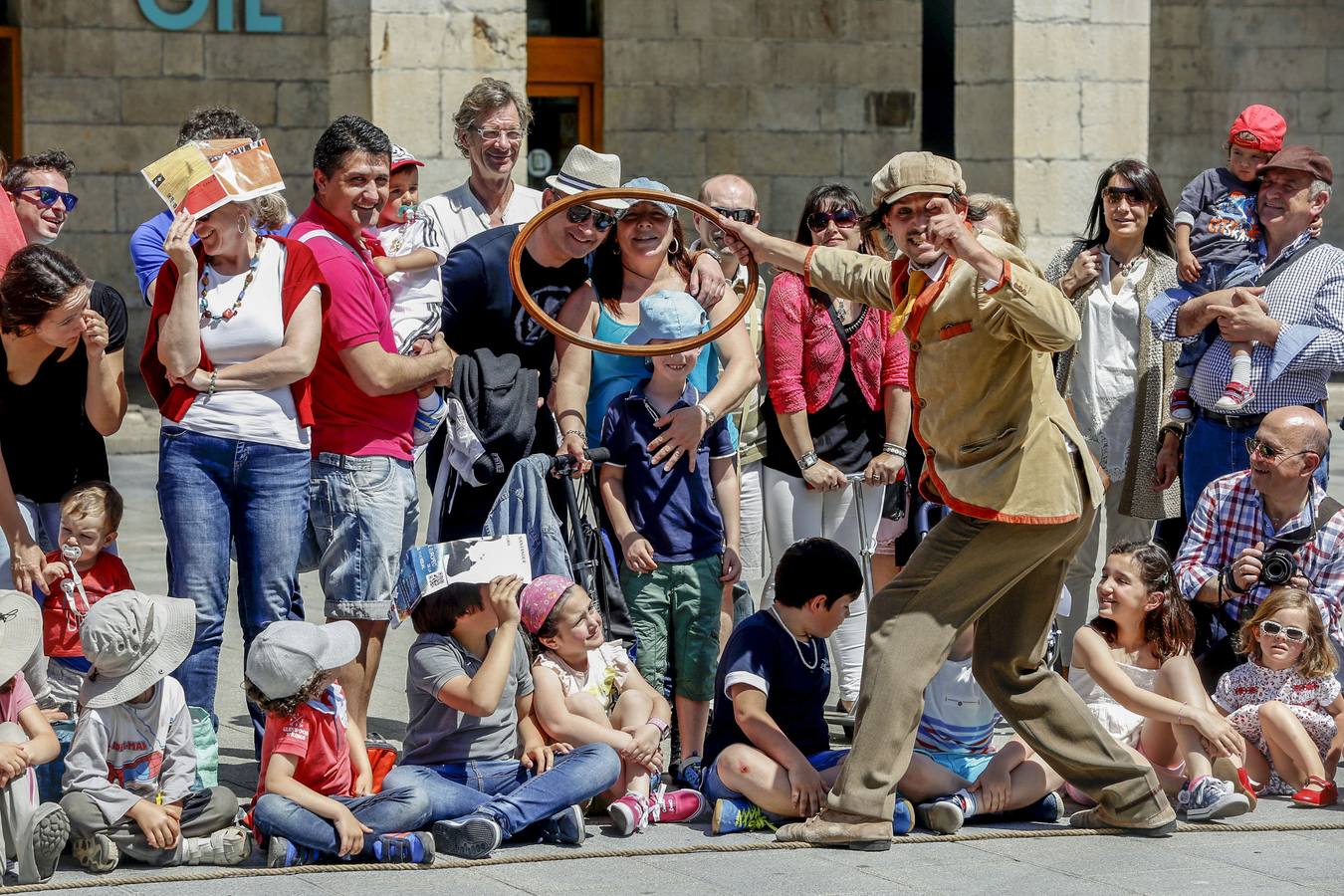 Festival de magia de Santander en la Plaza de Pombo