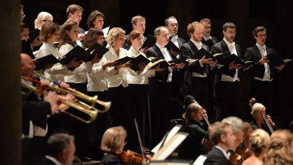 Gardiner dirige a la English Baroque Soloists y el Monterverdi Choir en la inauguración del FIS, este sábado.