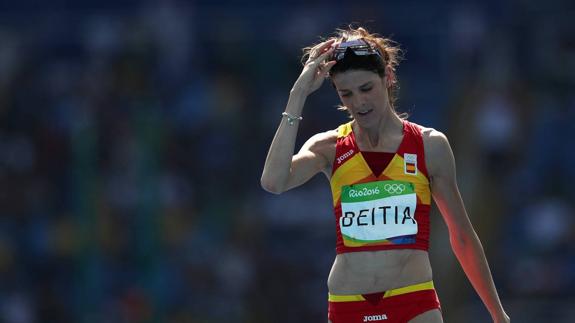 Ruth Beitia afronta esta próxima madrugada su última final olímpica de salto de altura como una de las grandes favoritas.