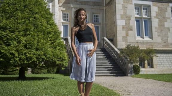 Irene Escolar en el Palacio de la Magdalena