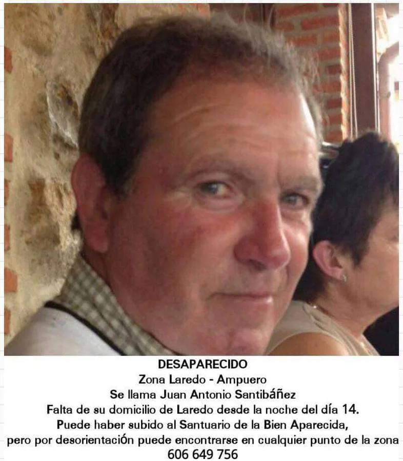 Juan Antonio Santibáñez ha sido encontrado en buen estado.