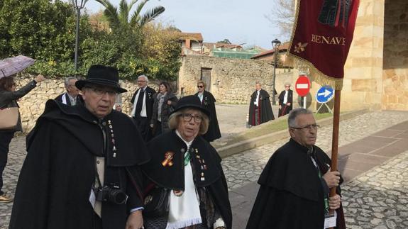 Las capas han sido las protagonistas del día.
