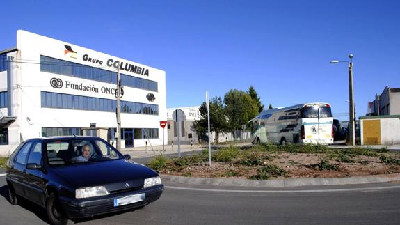 Exterior de la fábrica en Reinosa.