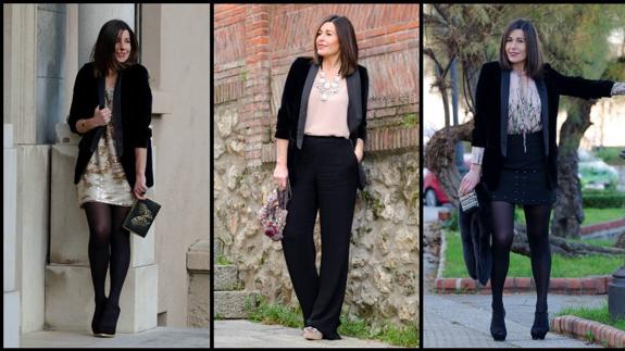 Una blazer, tres looks
