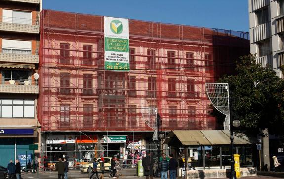 La rehabilitación de fachadas de edificios se ha incrementado notablemente en los últimos años.