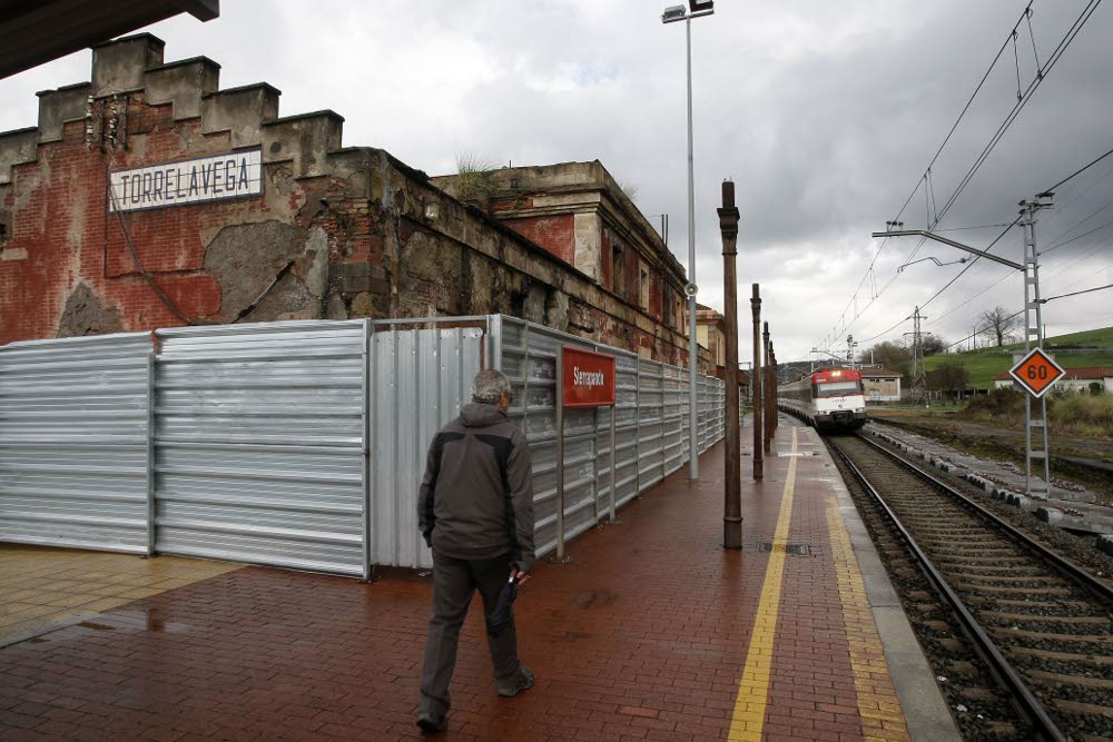 Imagen de la estación de Sierrapando.