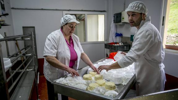 Quesería Los Tiemblos, en San Pedro del Romeral.