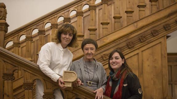 Carmen Quijano, Gloria Torner y Noemí Méndez.