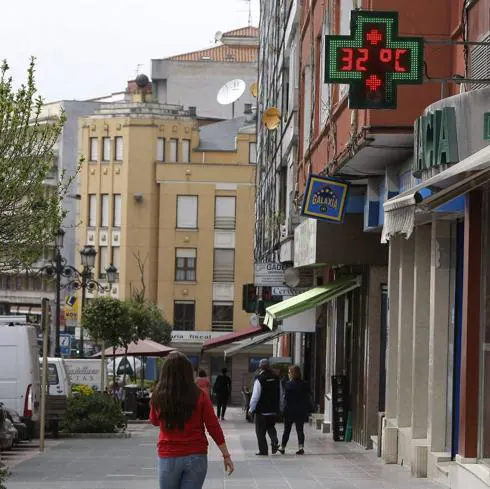 En la primavera de 2015 se registraron temperaturas muy altas en localidades como Torrelavega. 