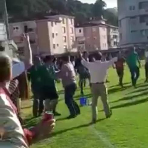 La Federación abre un expediente para identificar a los autores de la pelea en Laredo