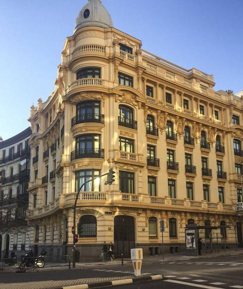 El Hotel Sardinero Madrid, en la plaza de Alonso Martínez.