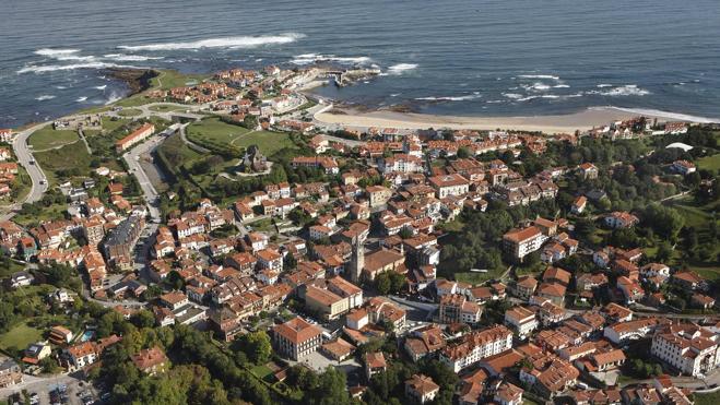 Foto aérea de Comillas.