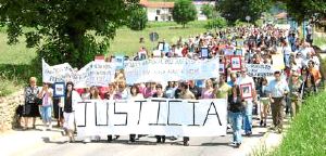 400 personas volvieron a pedir 'justicia' para Román