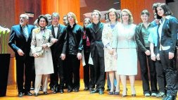 La Reina acompaña a la primera dama rusa en su visita a la Fundación Albéniz
