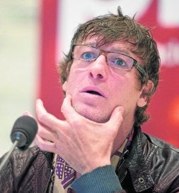 Nacho Duato durante su encuentro con los medios. / ROBERTO RUIZ
