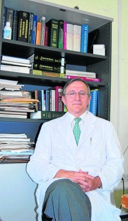 José Ángel Berciano, en la Residencia Cantabria. / INNOVA
