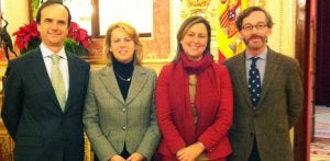 Los cántabros toman posesión en las Cortes
