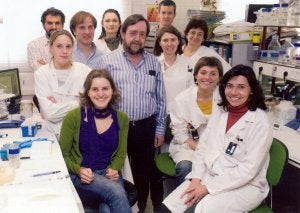 Integrantes del equipo de investigación del Instituto de Salud Carlos III que han descubierto las propiedades del anticuerpo. ::
R. C.